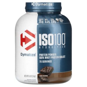 Dymatize Iso 100 Hydrolysed - Fudge Brownie 2.3 Kg