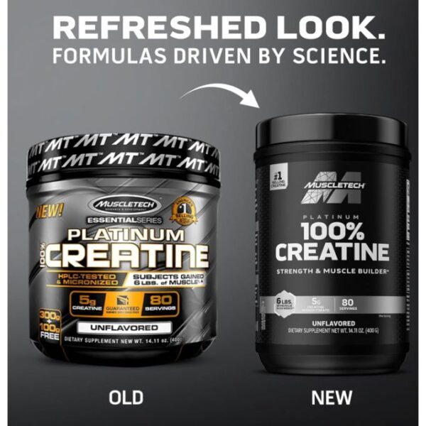 Muscle Tech Platinum 100% creatine 400 G new